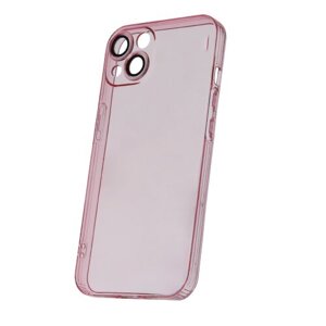 Puzdro Slim TPU Samsung Galaxy A05s, transparentné - ružové