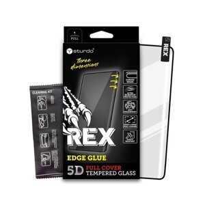 Sturdo REX ochranné sklo Honor 400 Pro, čierne (5D EDGE GLUE)
