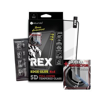 Sturdo REX ochranné sklo + sklo na fotoaparát Honor 400 Pro (6in1 EDGE GLUE)