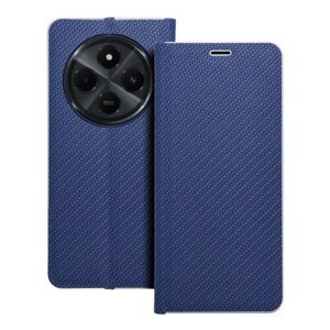 Puzdro Luna Book Carbon Xiaomi Redmi 14C - modré