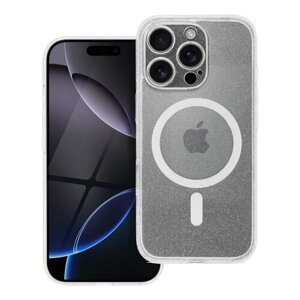 CLEAR MAG COVER case with camera protection compatible with MagSafe for IPHONE 14 PRO transparent glitter