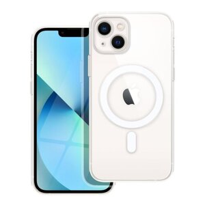 Puzdro Magsafe Clear, s ochranou na fotoaparát iPhone 13 - transparentné