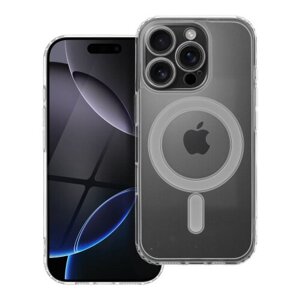 Puzdro Magsafe Clear, s ochranou na fotoaparát iPhone 16 Pro - transparentné