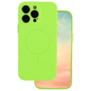 Puzdro Vivid Thin Magsafe iPhone 11 - zelené