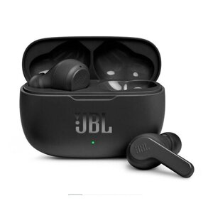 JBL Wave 200 Bezdrátová Sluchátka Black (Pošk. Balení)