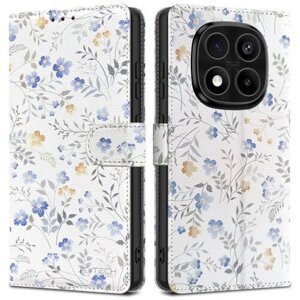 Puzdro Tech-Protect Book Xiaomi Redmi Note 14 Pro 5G/ Redmi Note 14 Pro+ 5G - Jarné kvety