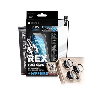 Sturdo REX ochranné sklo iPhone 17 (3X + SAPPHIRE camera protector)