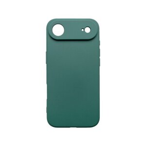 mobilNET silikónové puzdro iPhone 17 Air, tmavozelené (Fiber)