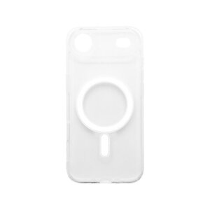 mobilNET silikónové puzdro iPhone 17 Air, priehľadné (Moist Magsafe)