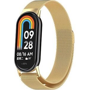 Eternico Elegance Milanese na Xiaomi Smart Band 8 / 9 gold