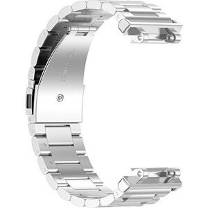 BStrap Stainless Steel pre Xiaomi Amazfit Active Edge silver