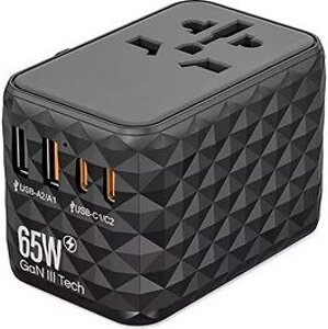CROSSIO ChargeMe Adapter PD70W 2C+2A GaN III QC4+