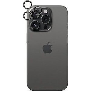 Epico hliníkové ochranné sklo na šošovky fotoaparátu pre iPhone 16 Pro/16 Pro Max – čierne