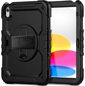 Epico outdoorový obal pre Apple iPad 10,9" (2022) s držiakom a ochrannou fóliou – čierne