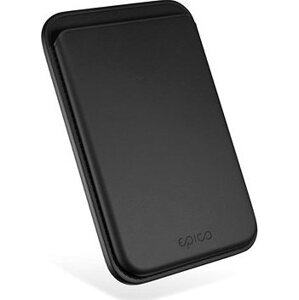 Epico Mag+ Leather Wallet – čierne