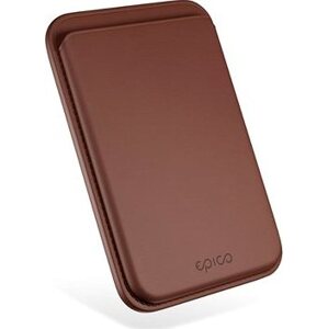 Epico Mag+ Leather Wallet – hnedá