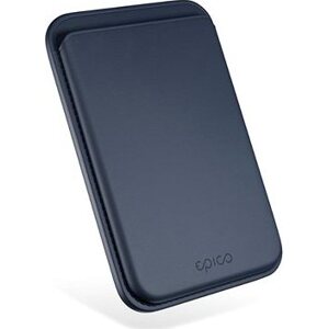 Epico Mag+ Leather Wallet – modrá