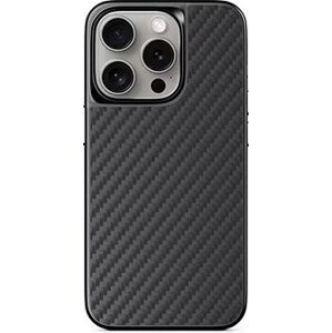 Epico Mag+ Hybrid Carbon kryt iPhone 16 Pro Max – čierny