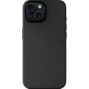 Epico Mag+ kožený kryt iPhone 16 Plus - černý