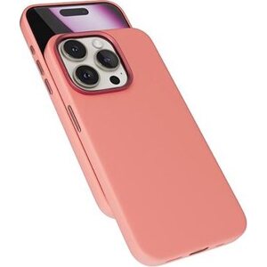 Epico Mag+ Silicone Pro kryt iPhone 16 Pro - broskvově růžový