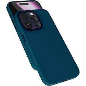 Epico Mag+ Silicone Pro kryt iPhone 16 Pro Max – petrolejový modrý