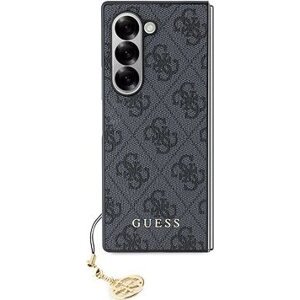 Guess 4G Charm Zadní Kryt pro Samsung Galaxy Z Fold6 Grey