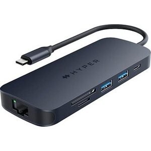 HyperDrive EcoSmart Gen.2 Universal USB-C 8 v 1 Hub 140 W PD3.1 Power Pass-thru
