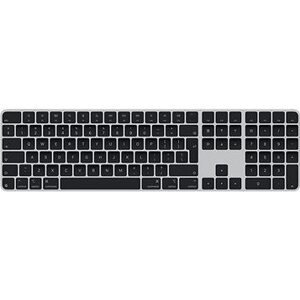 Apple Magic Keyboard 2024 s Touch ID, čierne klávesy – US Int.