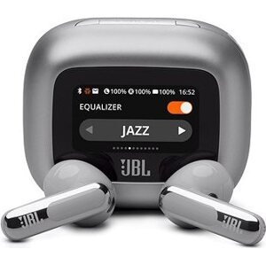 JBL Live Flex 3 strieborná