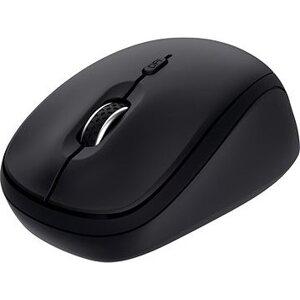 Trust Yvi+ Multi-Device Wireless-Bluetooth Silent Mouse, čierna