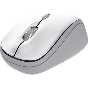 Trust Yvi+ Multi-Device Wireless-Bluetooth Silent Mouse, biela