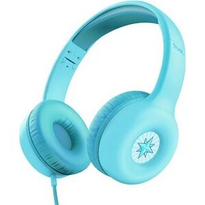 Trust NOUNA Kids headphones svetlo modré
