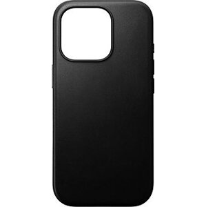 Nomad Modern Leather Case Black iPhone 16 Pro