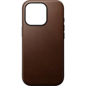 Nomad Modern Leather Case Brown iPhone 16 Pro