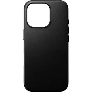 Nomad Traditional Leather Case Black iPhone 16 Pro