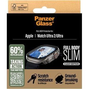 PanzerGlass Apple Watch Ultra 2/Ultra tenký čirý s ochranným sklem