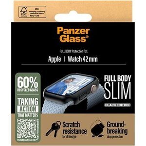 PanzerGlass Apple Watch 10 42 mm tenký čierny s ochranným sklom