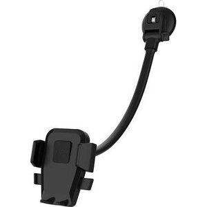 FIXED Iconiq Flex XL s flexibilnou ohybnou nohou na sklo alebo palubnú dosku čierny