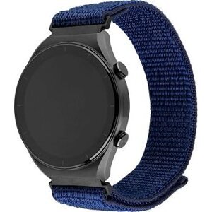 FIXED Nylon Sporty Strap na Quick Release 22 mm tmavomodrý