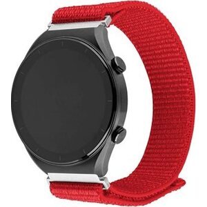 FIXED Nylon Sporty Strap na Quick Release 22 mm červený