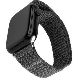 FIXED Nylon Sporty Strap na Apple Watch 38/40/41 mm tmavosivý