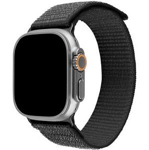 FIXED Nylon Sporty Strap na Apple Watch Ultra 49 mm tmavosivý