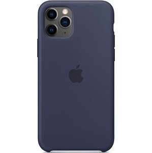 Apple iPhone 11 Pro Silikónový kryt polnočne modrý