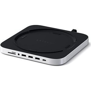 Satechi Aluminium Type-C Stand and Hub for Mac Mini – Silver