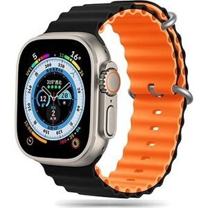 Tech-Protect Iconband Pro na Apple Watch 42/44/45/49 mm, black/orange