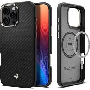 Spigen Enzo Aramid Black Natural iPhone 16 Pro Max