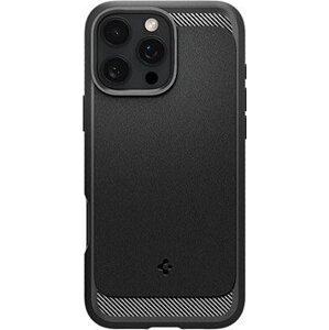 Spigen Rugged Armor MagSafe Matte Black iPhone 16 Pro