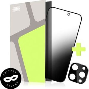 Tempered Glass Protector pre iPhone 16 Pro, PRIVACY + sklo na kameru (Case Friendly)