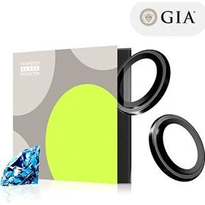 Tempered Glass Protector zafírové – iPhone 16/16 Plus, 0,5-karátové + certifikát, čierne