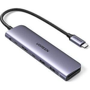 UGREEN 7-in-1 USB-C to HDMI/2× USB 3.0/USB-C/SD/TF/PD100 W